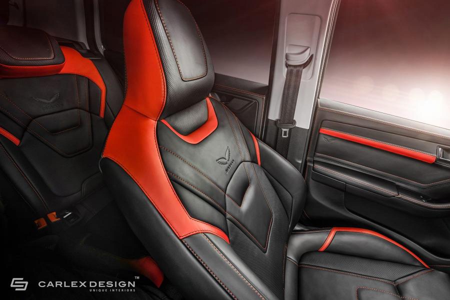 Детали интерьера Skoda Fabia by Carlex Design 2016 года  (фото 4 из 8)